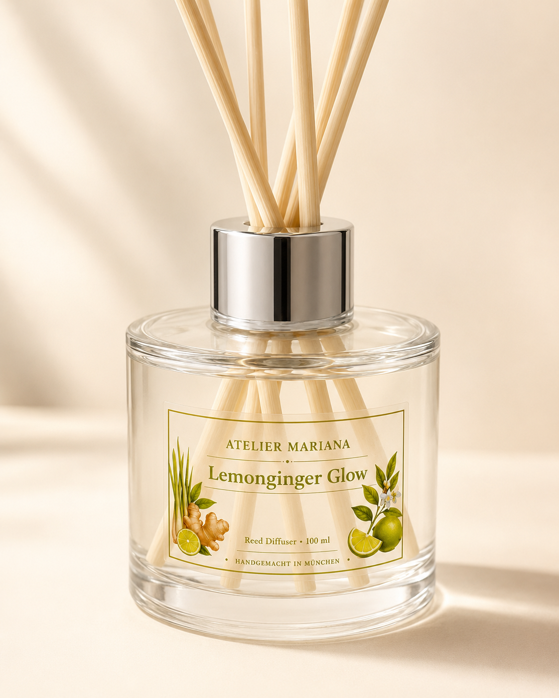 Lemonginger Glow Reed Diffuser 100 ml