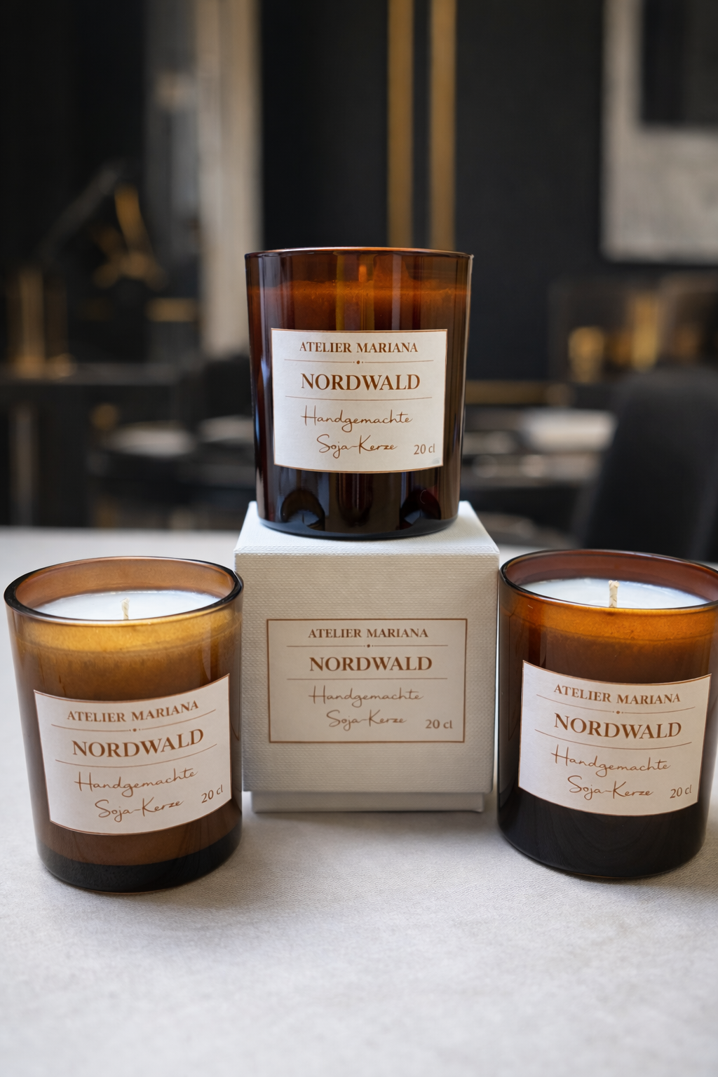 Northwald handgemachte Soja-Kerze