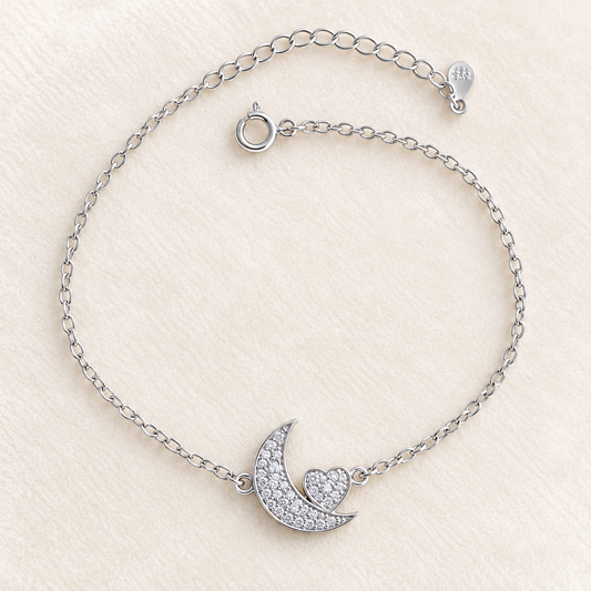 Luna Armband aus 925er Silber mit Zirkonia
