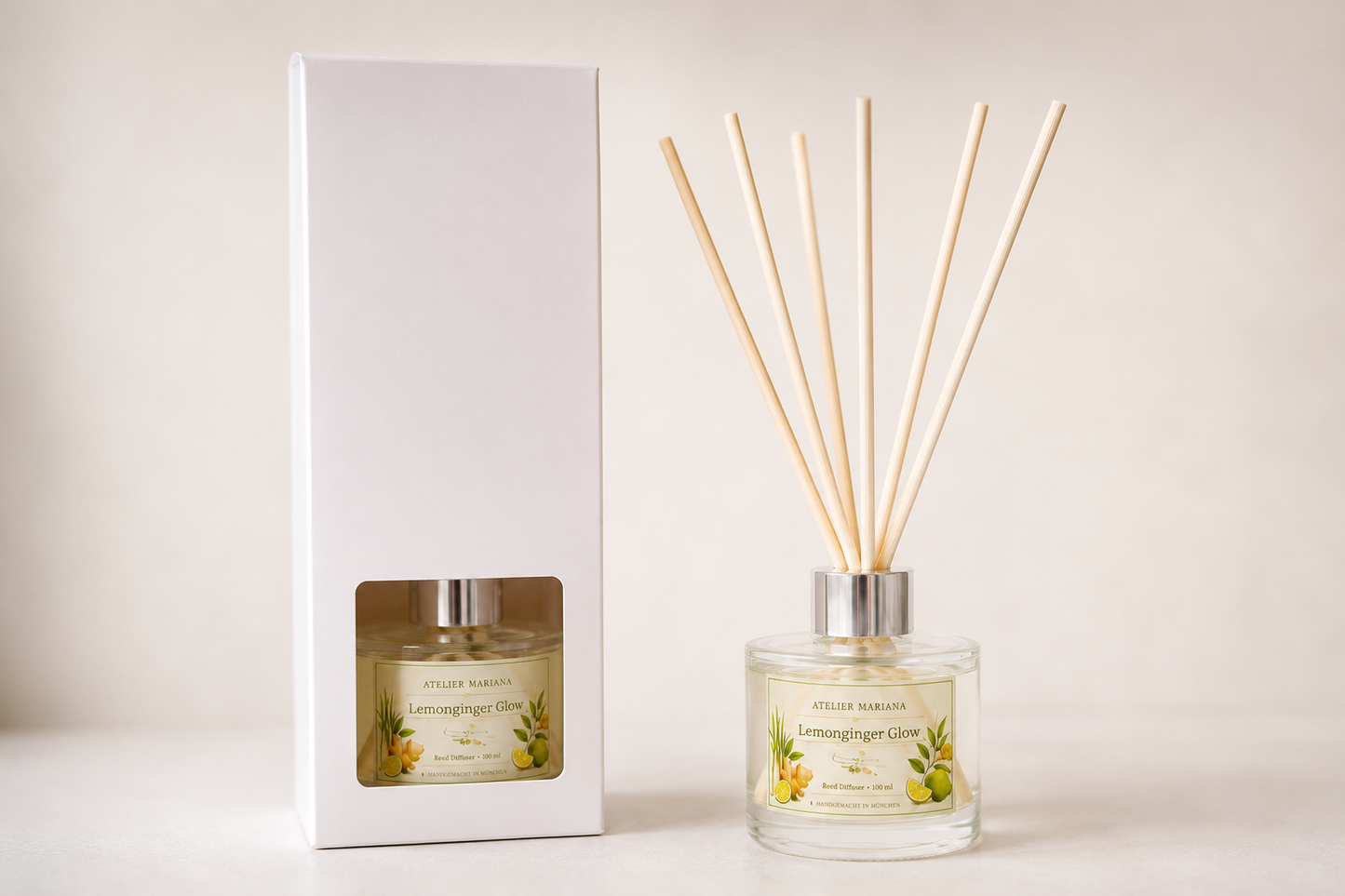 Lemonginger Glow Reed Diffuser 100 ml