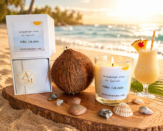 Piña Colada Soja-Kerze