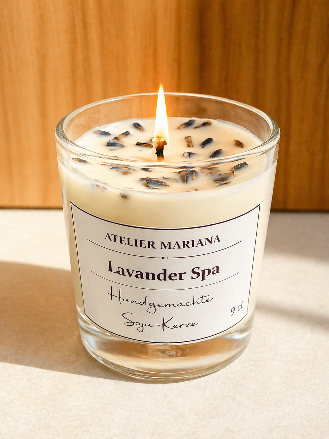 Lavender Spa – Handmade Soy Candle | Relaxing Lavender Scent
