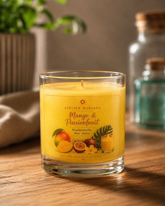 Mango Passionfruit Soja-Kerze