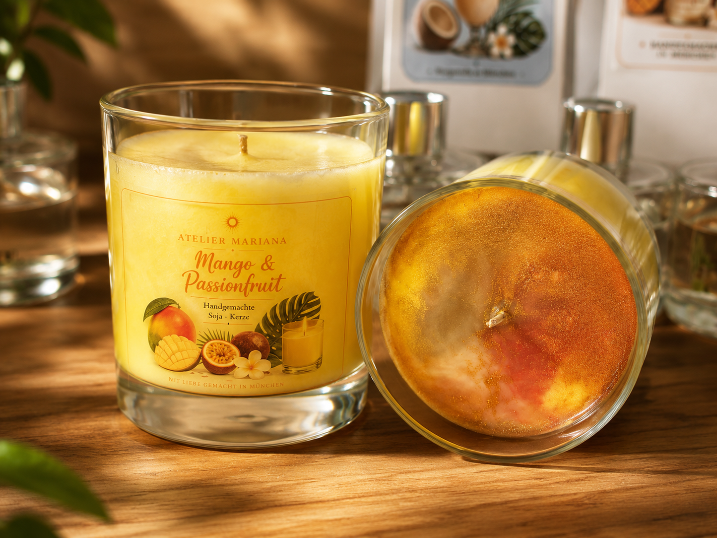 Mango Passionfruit Soja-Kerze