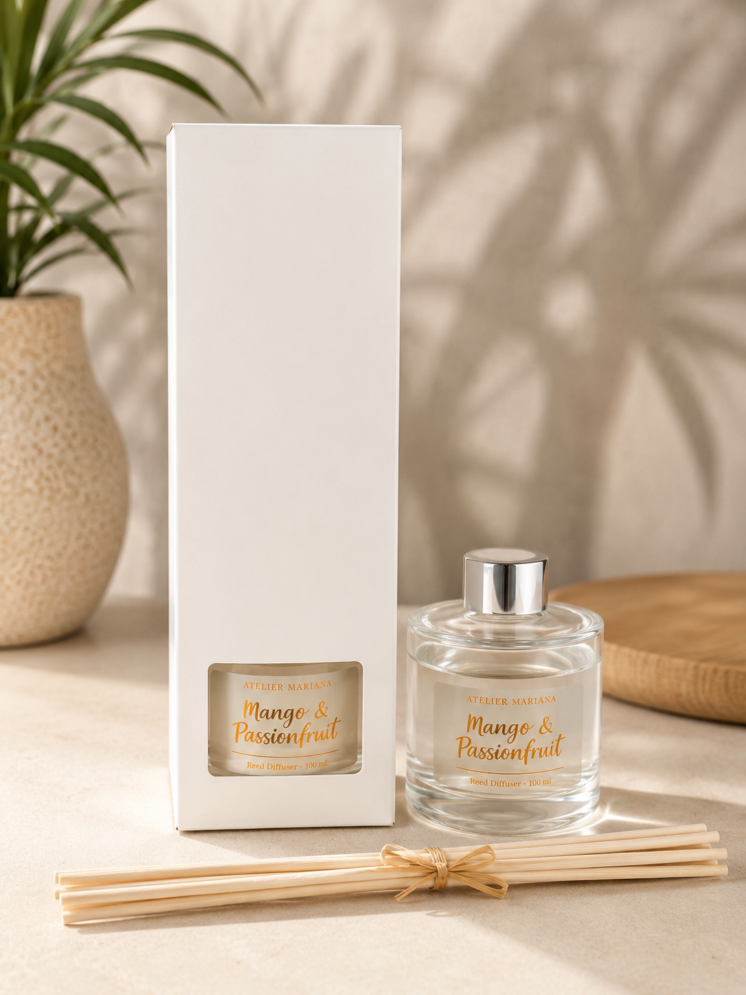 Mango & Passionfruit Reed Diffuser, 100 ml