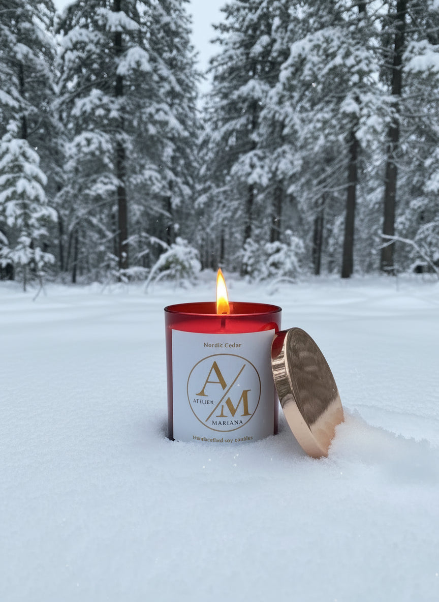 Nordic Cedar Soy Wax Candle - 210g